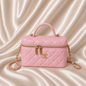 Sac matelassé premium rose