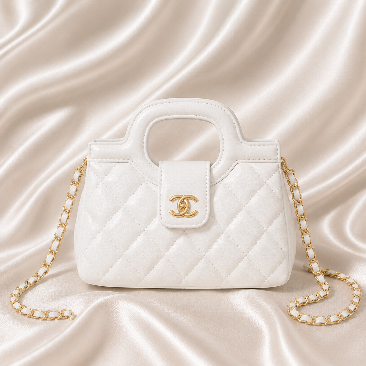 Sac élégance blanc